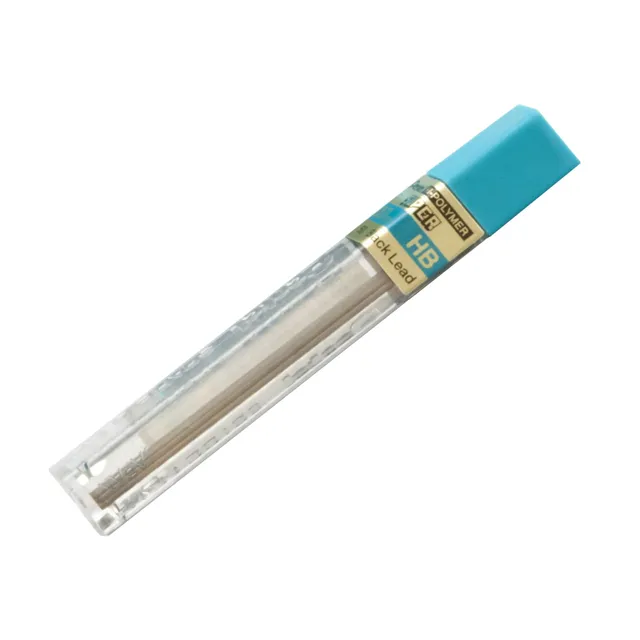 pentel-super-hi-polymer-mine-0-7-mm-hb-12-astucci-da-12-mine image 1