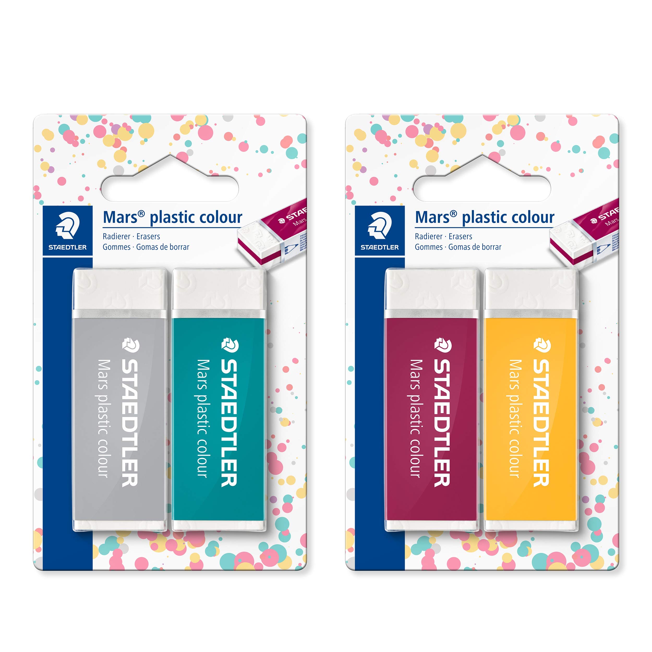 staedtler-mars-plastic-colour-sandwich-gomma-blister-da-2-pezzi image 1