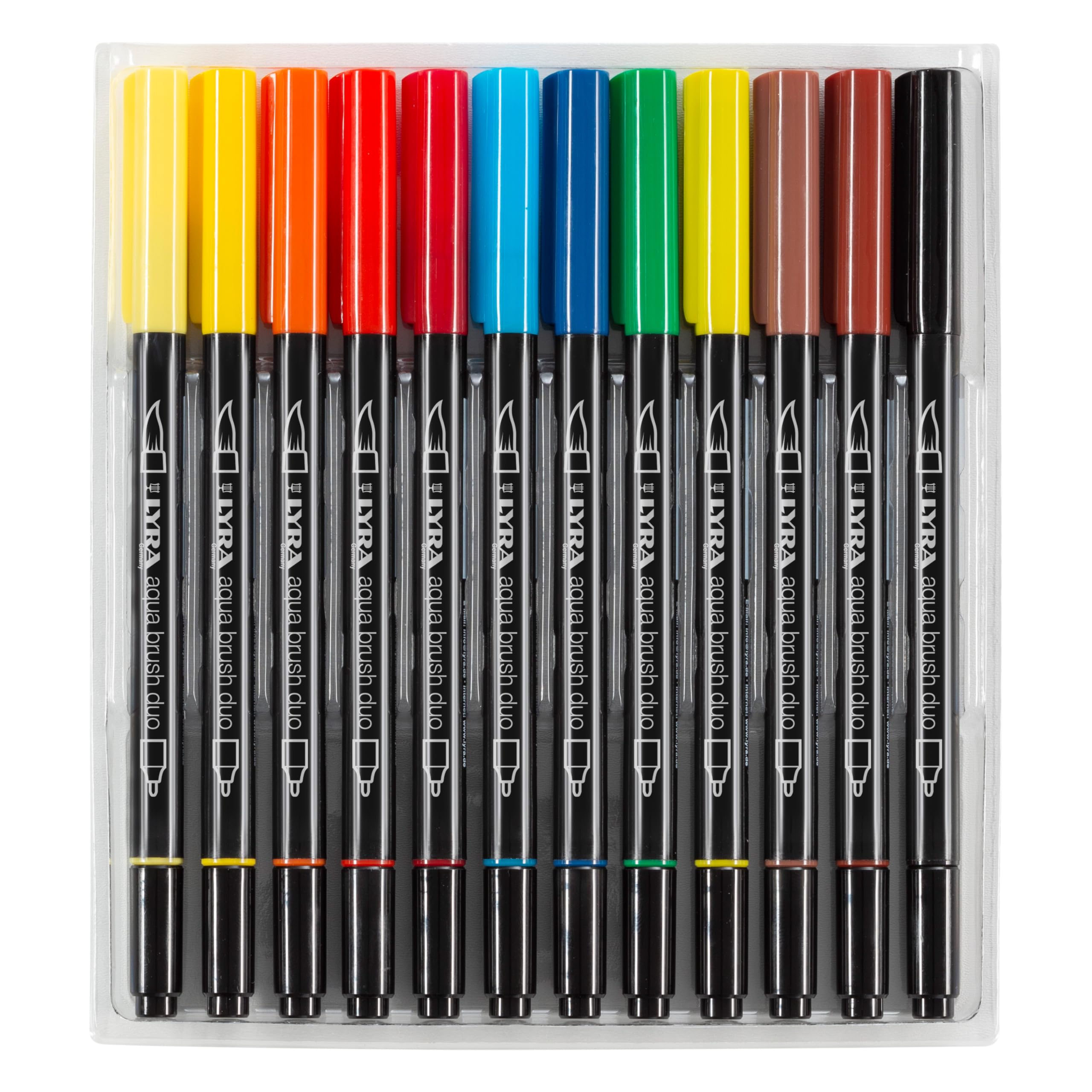lyra-aqua-brush-duo-set-12-pennarelli-doppia-punta-punta-pennello-e-fine-colori- image 2