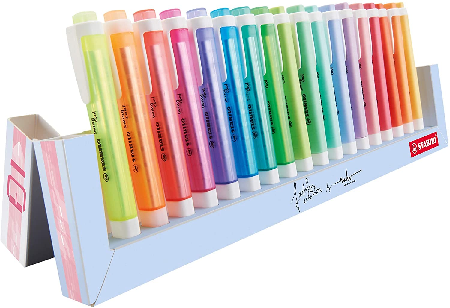 stabilo-swing-cool-evidenziatore-set-18-pezzi-pastello-fluo image 4