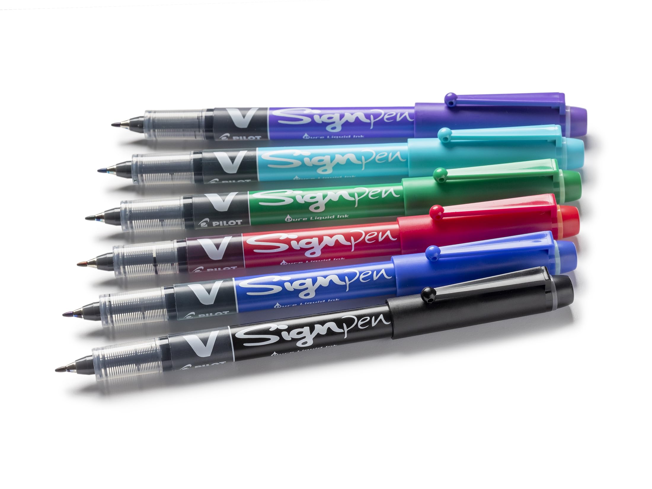pilot-v-sign-pen-set-6-pennarelli-inchiostro-liquido-punta-media image 7