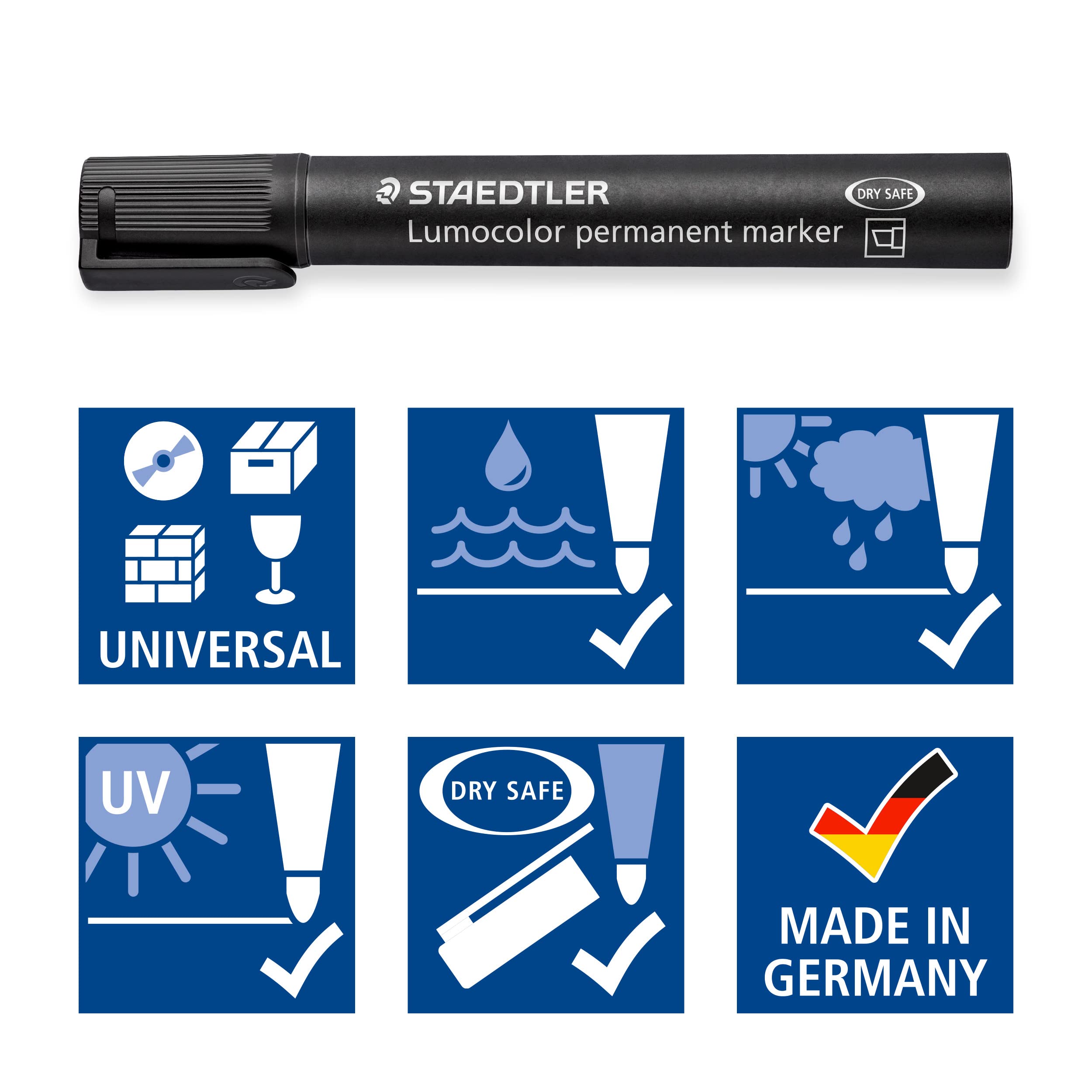 staedtler-lumocolor-352-pennarello-indelebile-nero-punta-a-scalpello-2-5-mm image 5