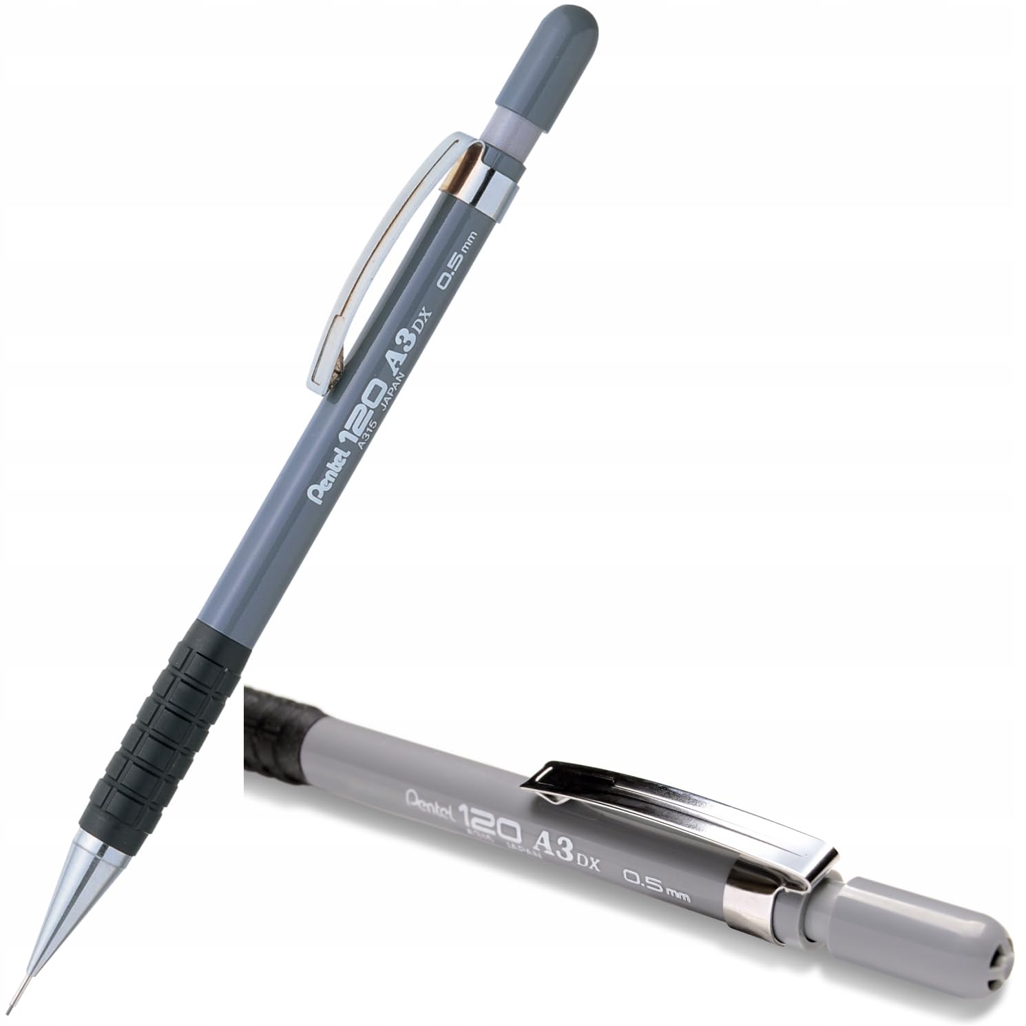 pentel-sharp-120-a3-sintony-a315-portamine-tecnico-0-5-mm-fusto-verde image 7
