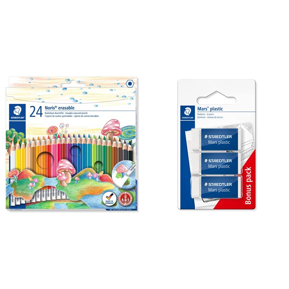 staedtler-noris-144-matite-colorate-cancellabili-24-colori-esagonali image 8