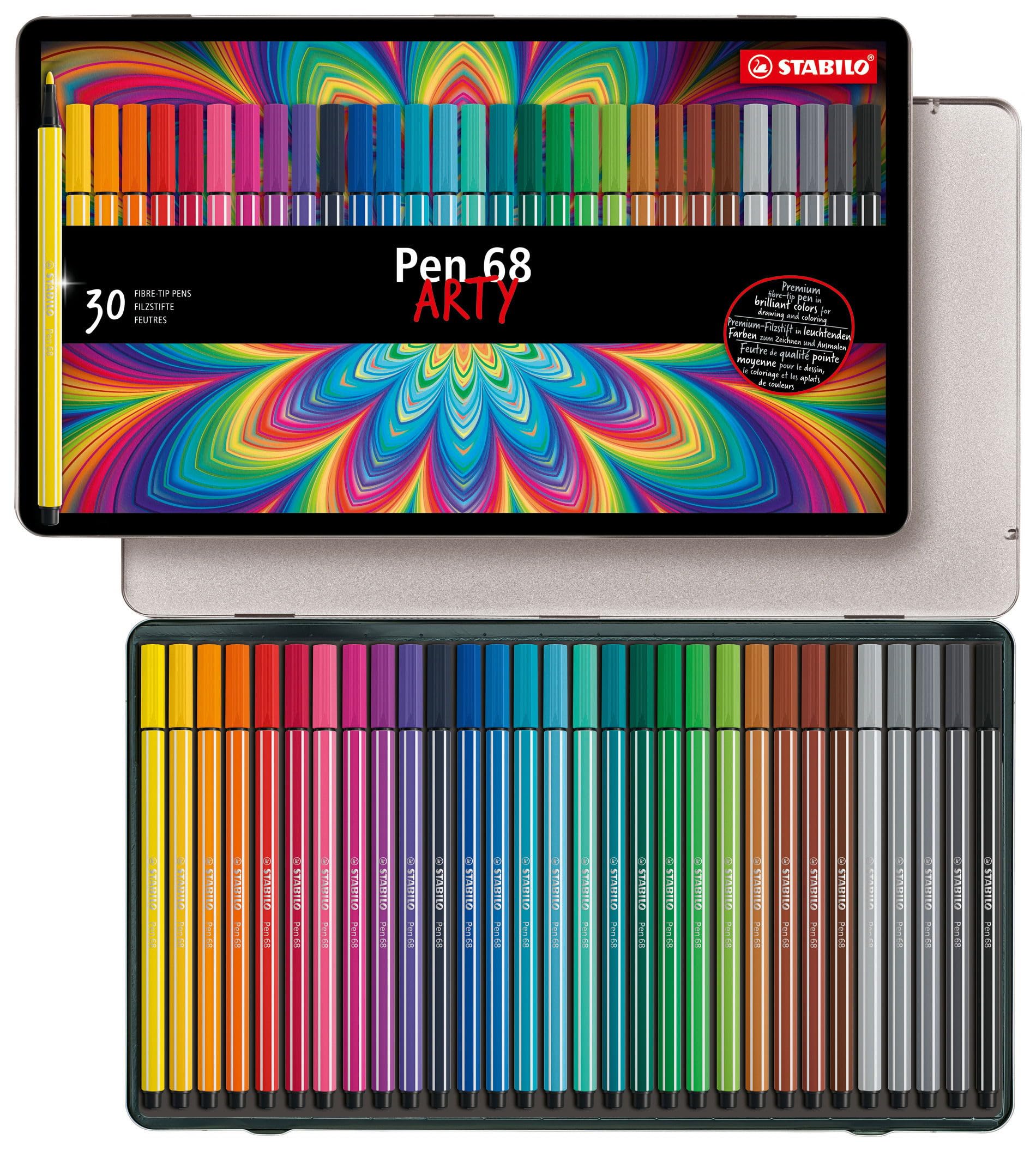 stabilo-pen-68-pennarello-premium-punta-1-mm-set-colori image 1