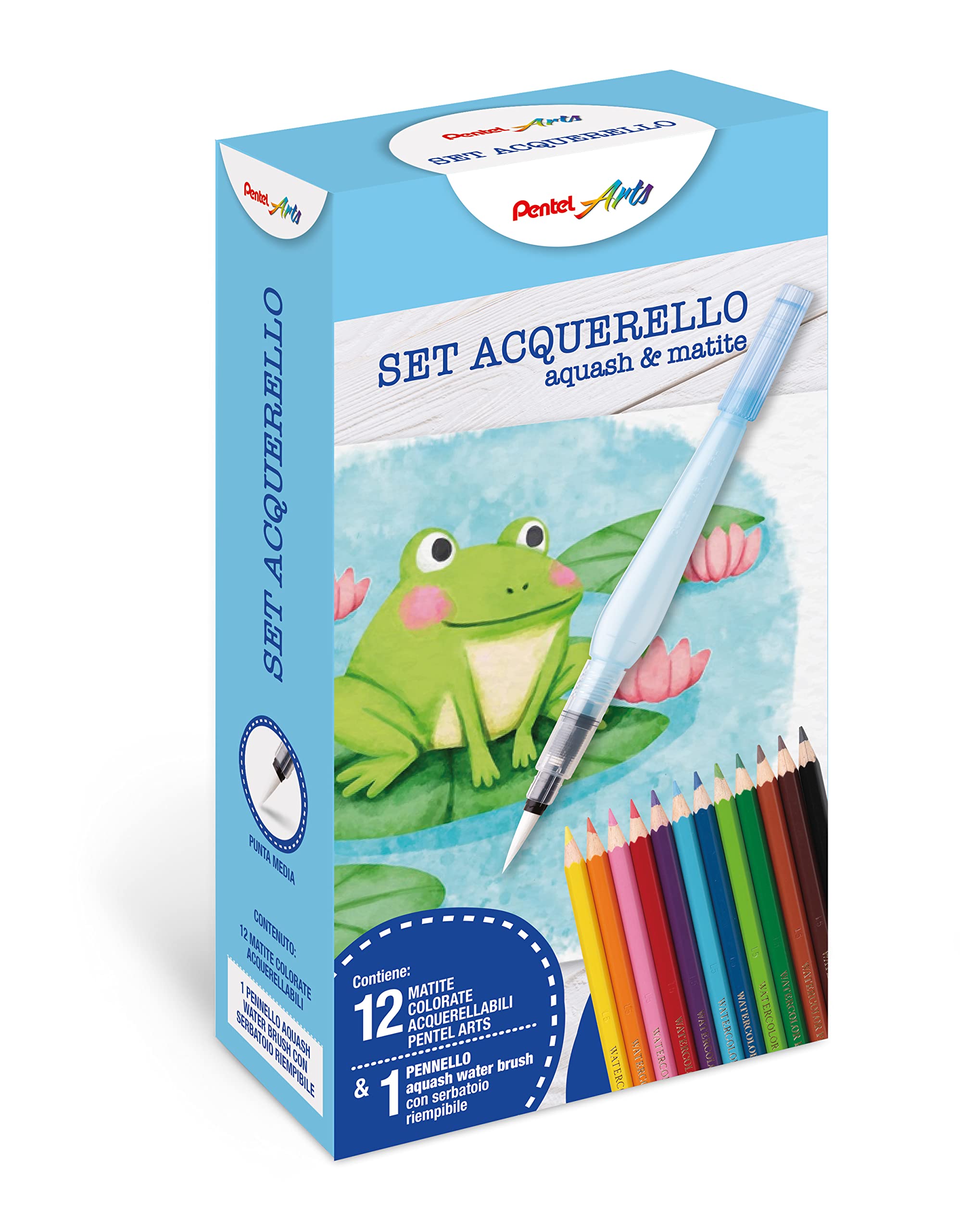 pentel-aquash-xfrh-pennello-con-serbatoio-10-ml-set-3-punte-fine-media-grande image 8