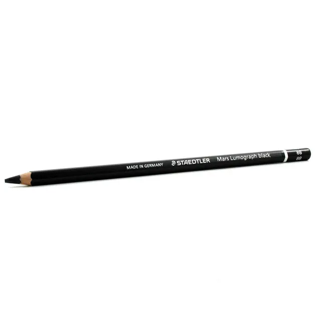 staedtler-mars-lumograph-black-100b-8b-matite-da-disegno-8b-confezione-12-pezzi image 1