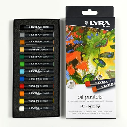 lyra-oil-pastels-pastelli-a-olio-per-belle-arti-scatola-12-pezzi image 7