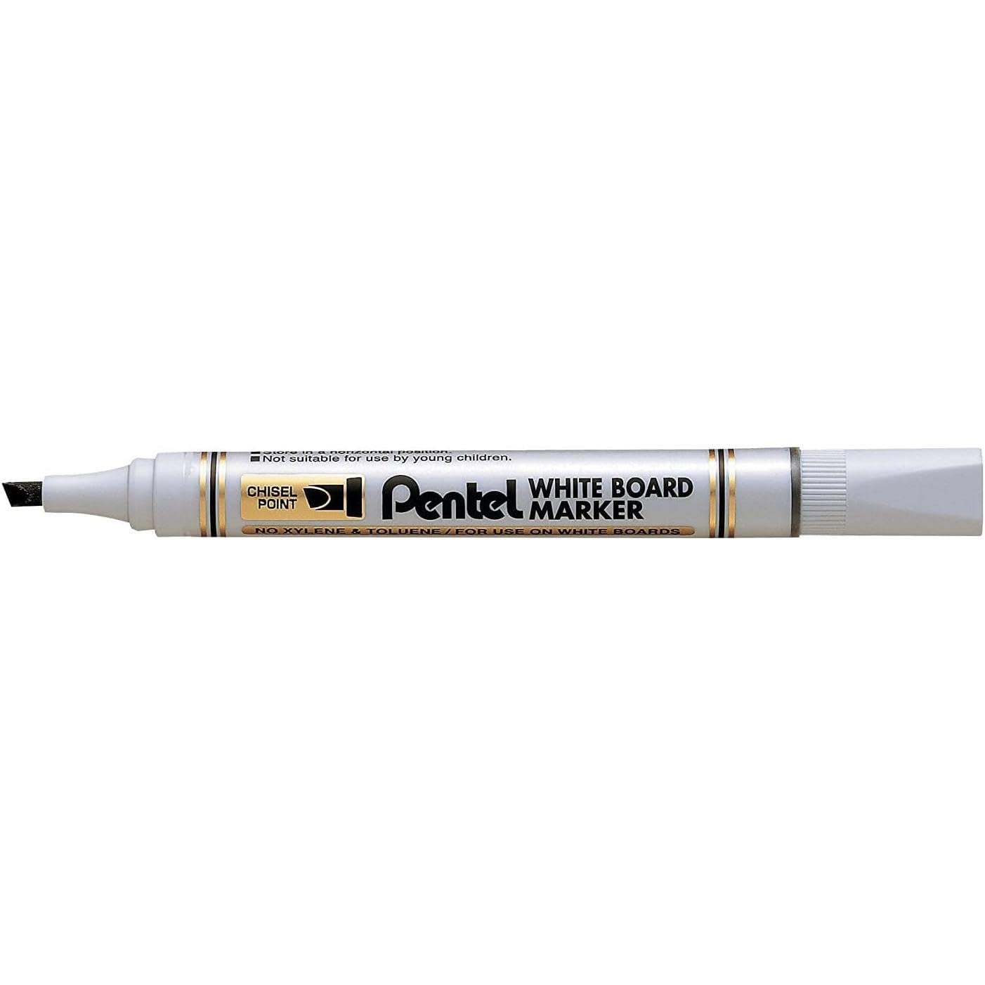 pentel-mw86-marcatore-per-lavagne-bianche-punta-scalpello-12-pezzi-verde image 4