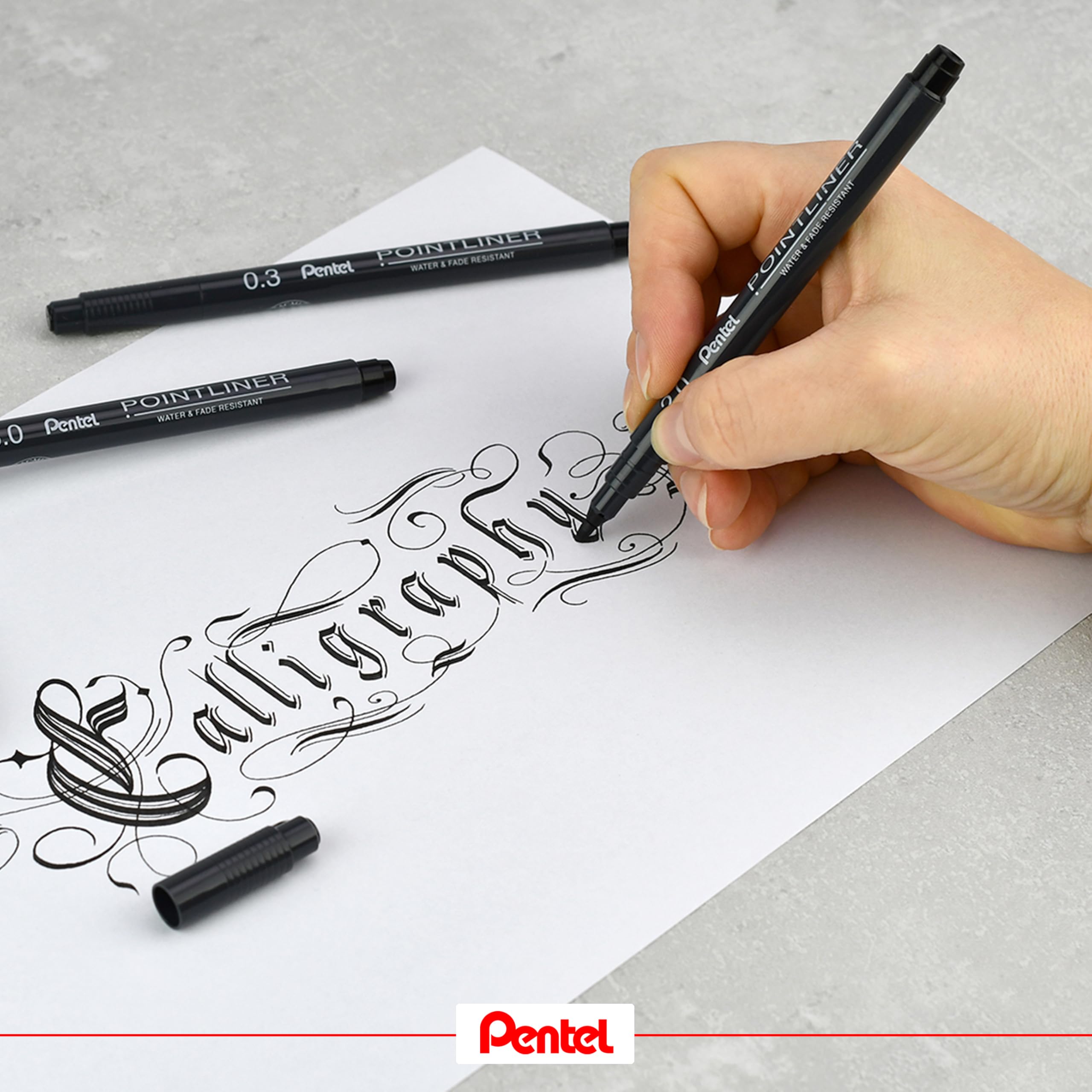 pentel-s20p-pointliner-nero-punta-0-03-mm-set-12-pezzi image 7