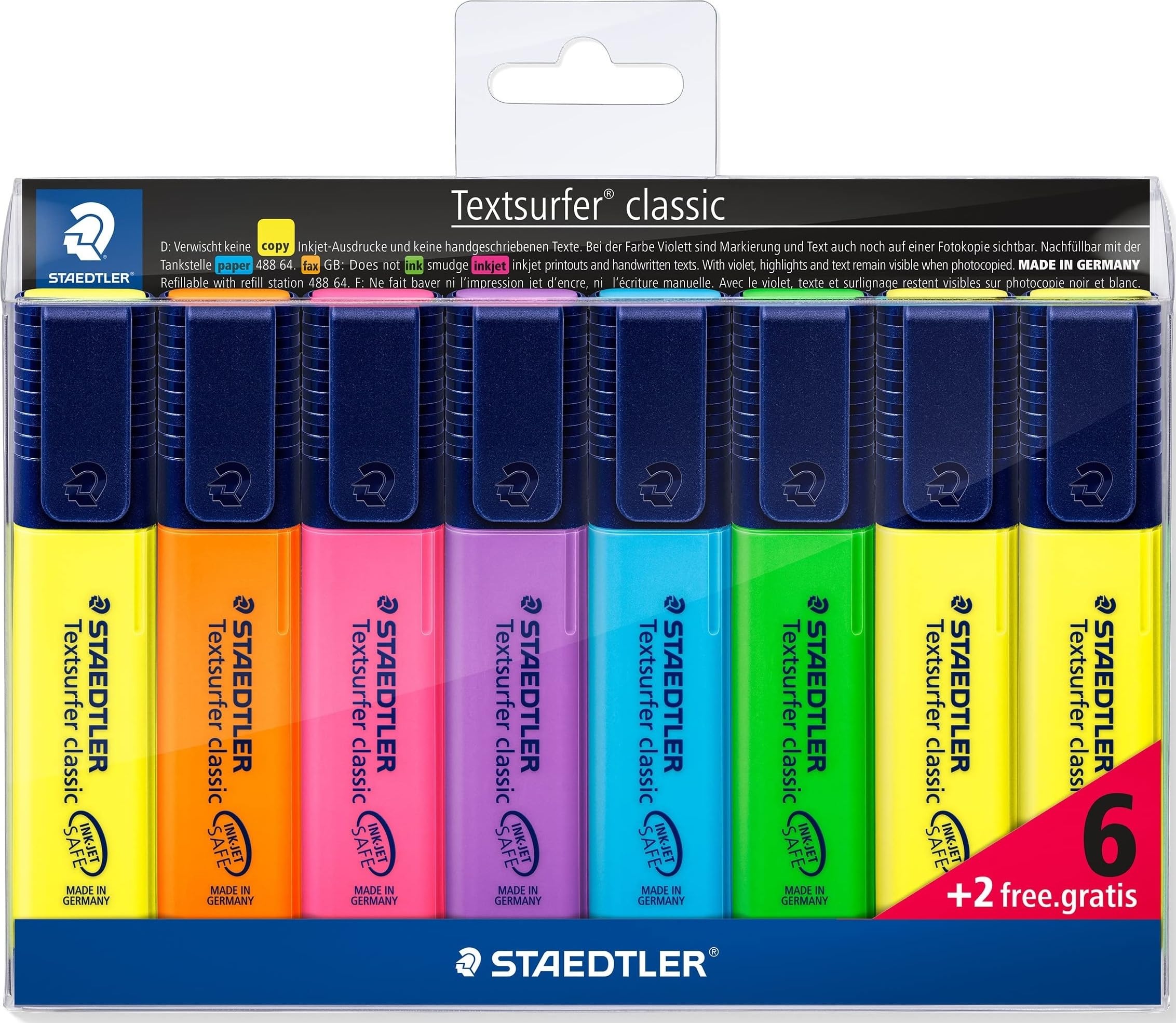 staedtler-textsurfer-evidenziatori-punta-a-scalpello-1-5-mm image 1