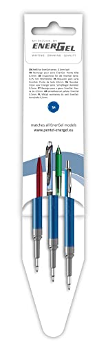 pentel-energel-lrn5-3c-ricarica-penna-gel-0-5-mm-blu-punta-ago-3-pezzi image 6