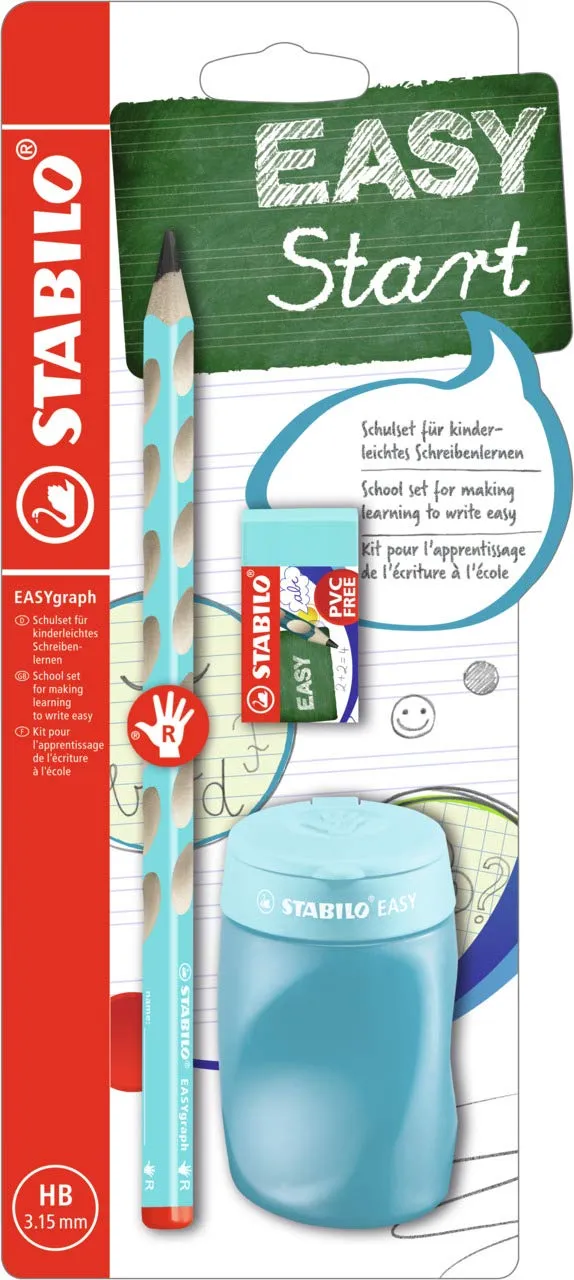 stabilo-easygraph-school-set-matita-ergonomica-triangolare-hb image 1