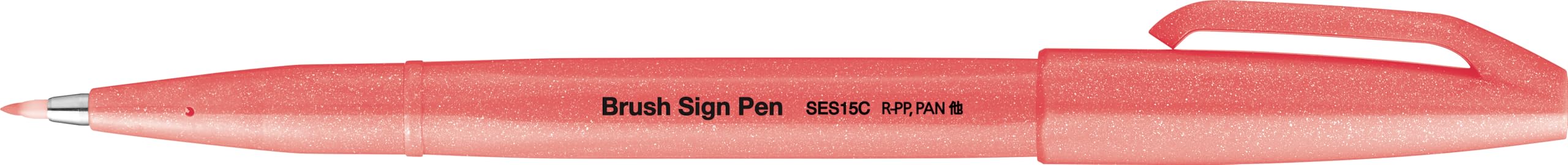 pentel-brush-sign-pen-ses15c-fluo-punta-flessibile-3-colori-fluorescenti image 8