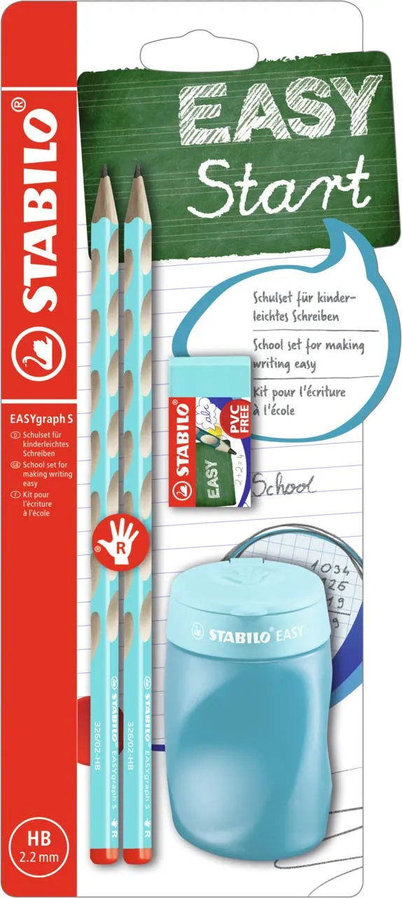stabilo-easygraph-s-school-set-matita-ergonomica-fusto-sottile image 1