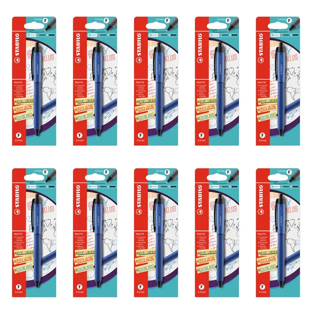 stabilo-palette-penna-roller-gel-a-scatto-0-4-mm-2 image 1