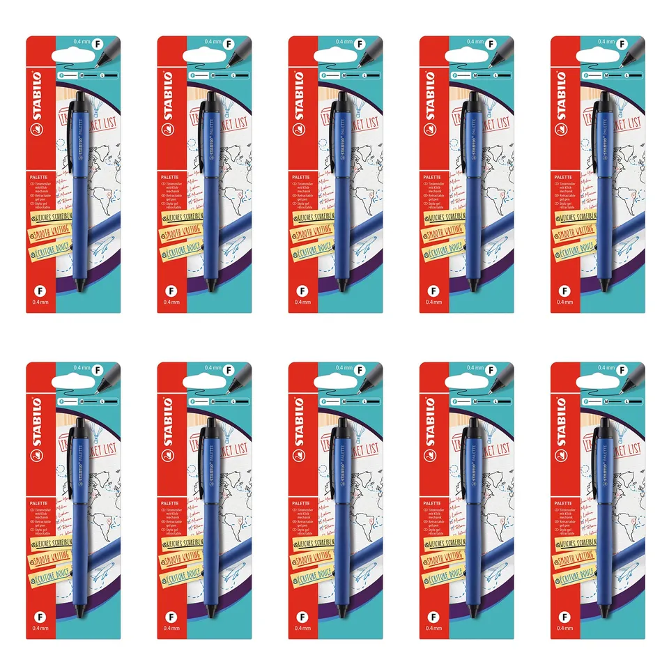 stabilo-palette-penna-roller-gel-a-scatto-0-4-mm-2 image 1