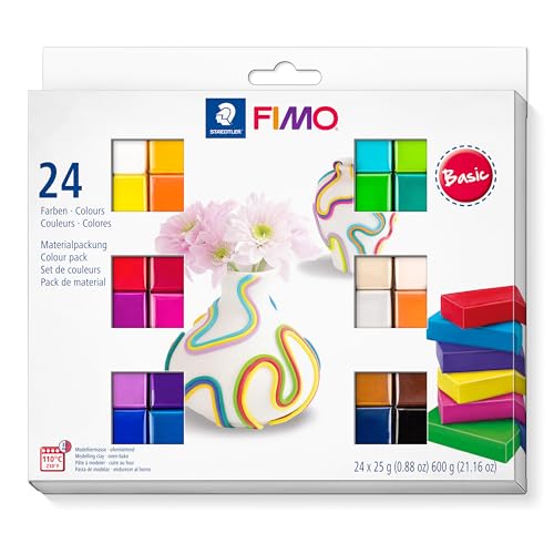 staedtler-fimo-soft-pasta-modellabile-24-colori-basic-600-g image 5