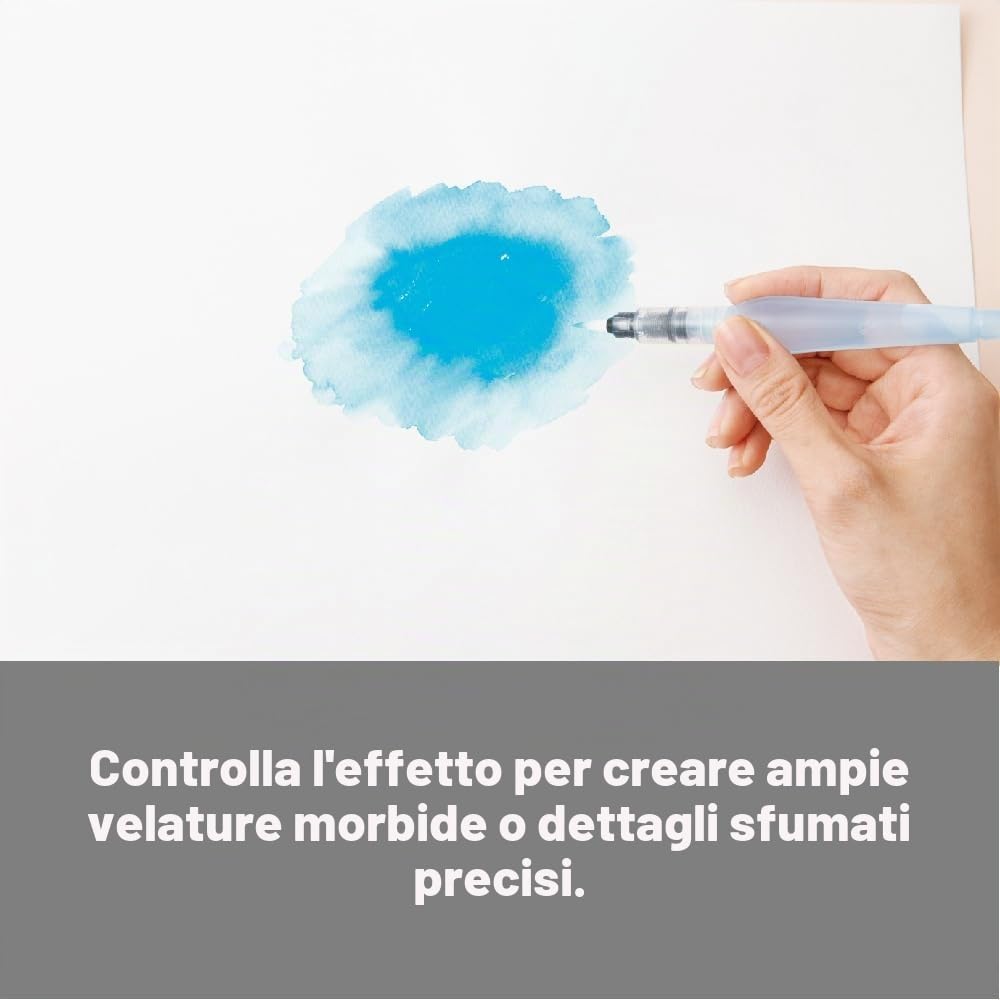 pentel-xfrh-aquash-water-brush-pennello-con-serbatoio-punta-fine image 4