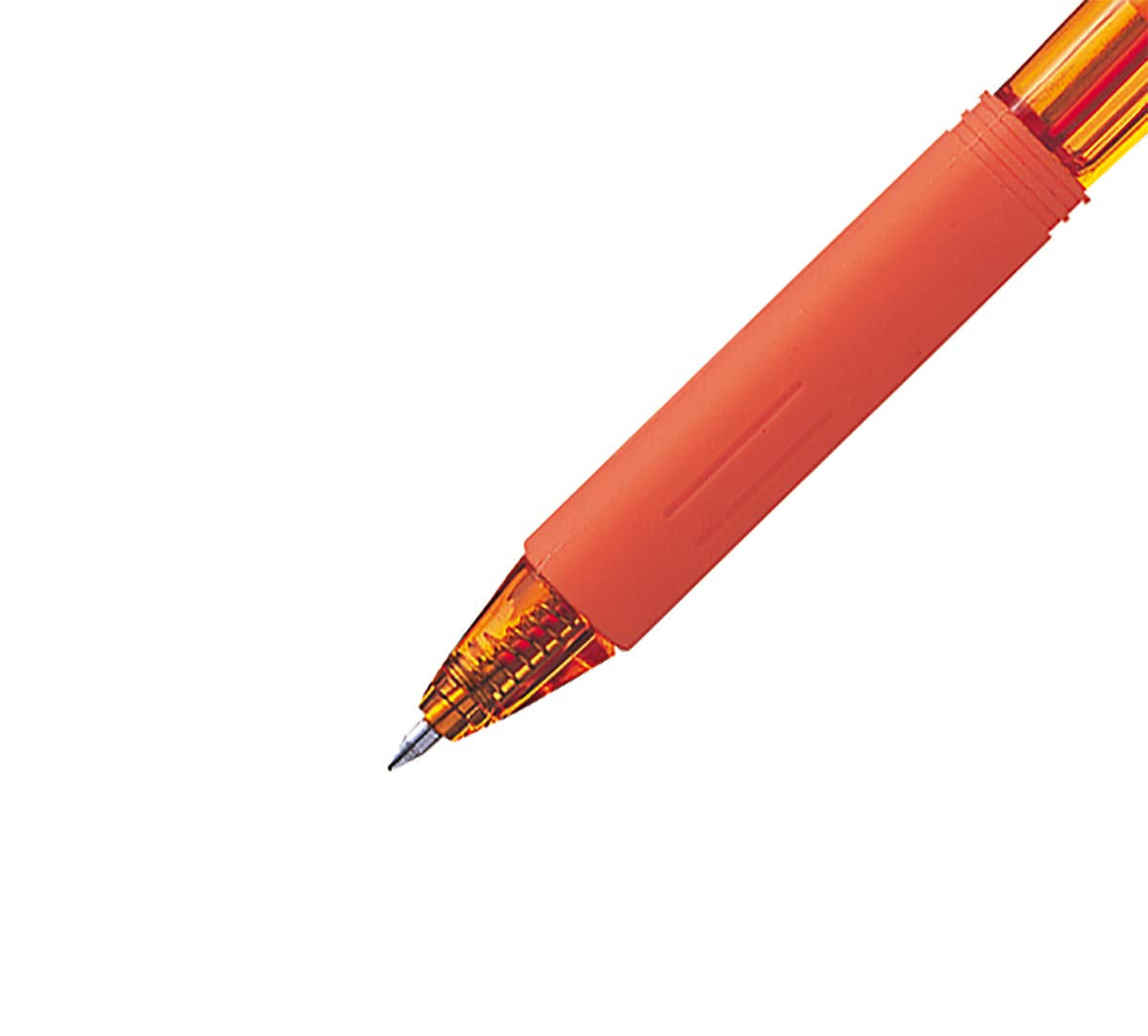 pentel-feel-it-wow-bx440-penna-a-sfera-a-scatto-1-0-mm-arancione-12-pz image 3