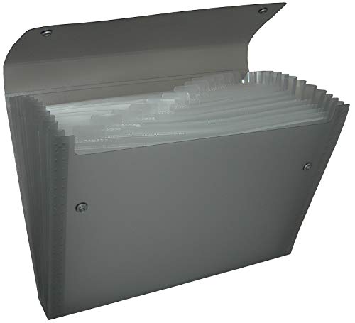 pentel-recycology-dcd14-portadocumenti-a4-nero-13-scomparti image 7