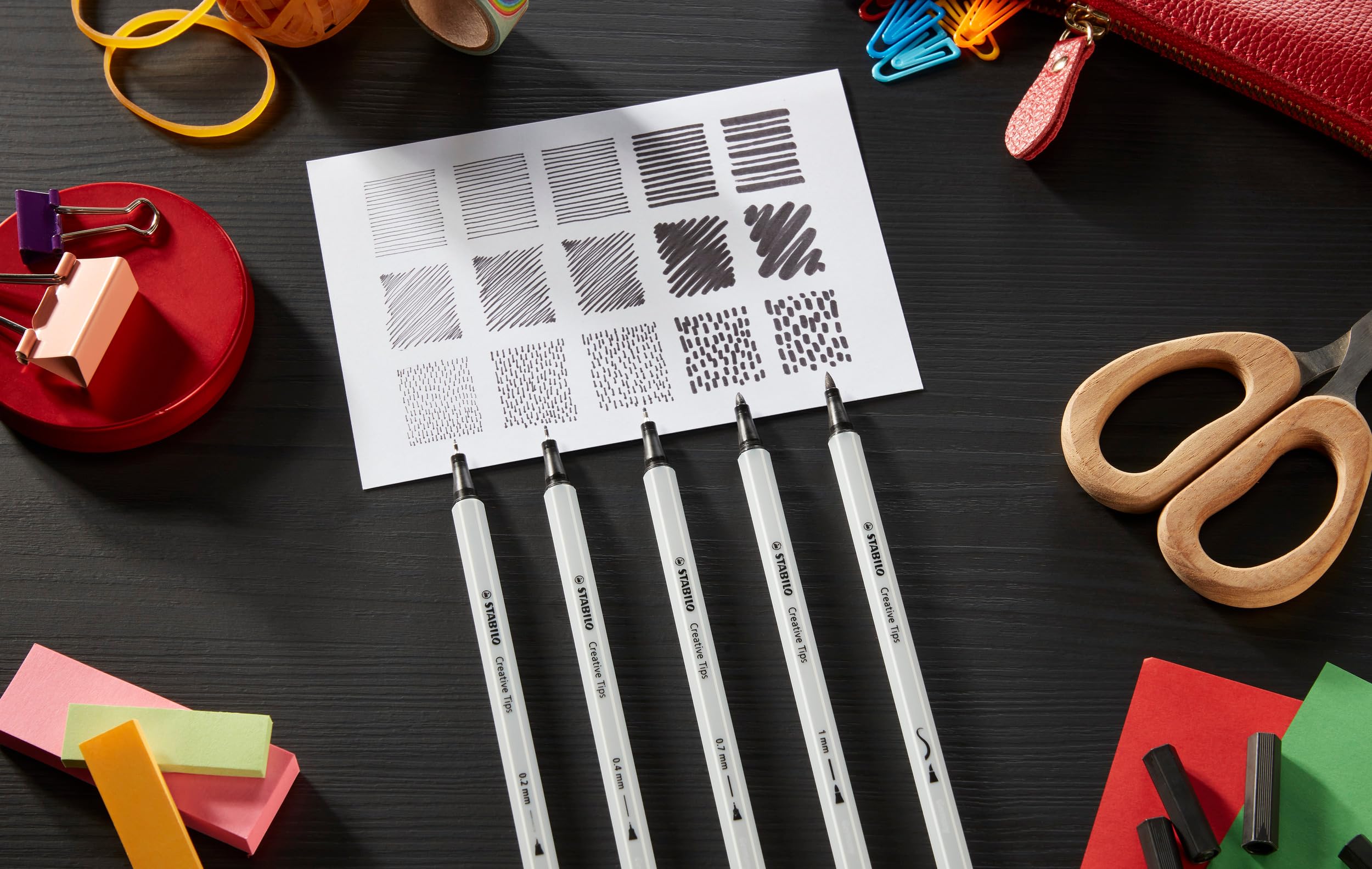 stabilo-creative-tips-set-5-punte-fineliner-e-brush-pen-68 image 4