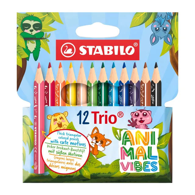 stabilo-trio-thick-corte-matita-colorata-triangolare-tratto-4-2-mm image 1