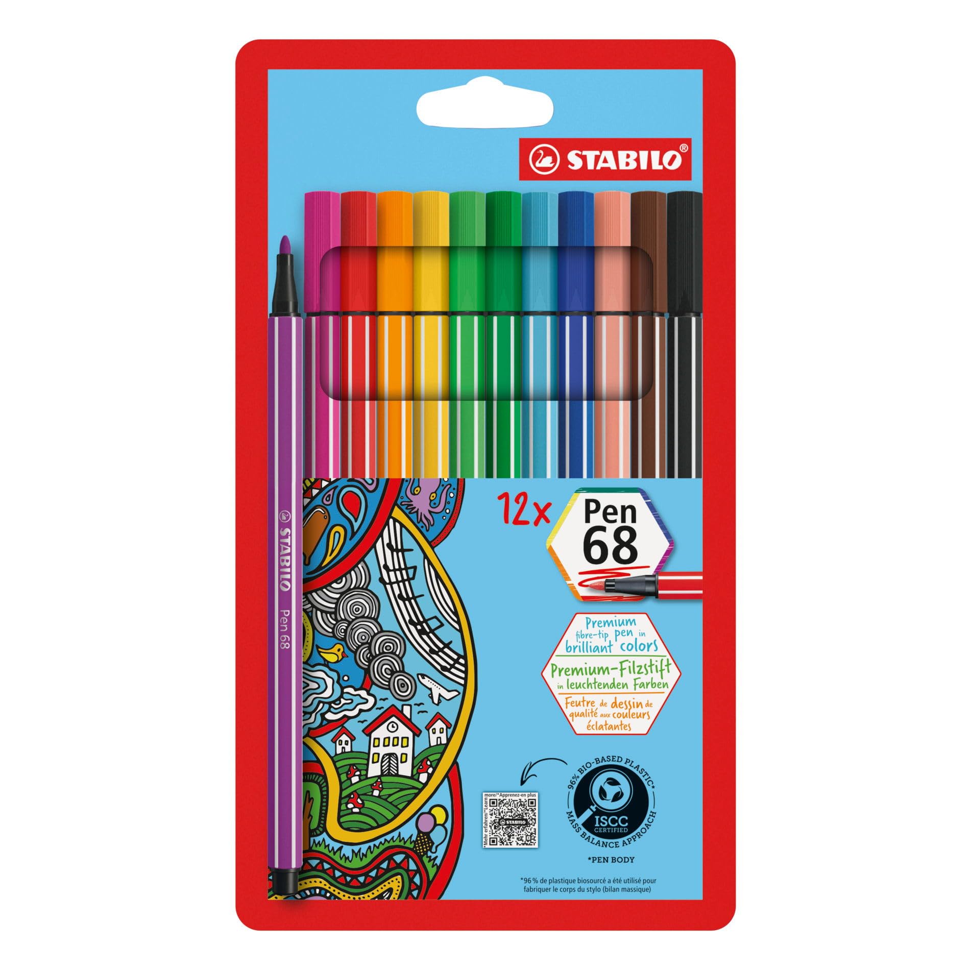 stabilo-pen-68-pennarello-premium-1-mm image 1