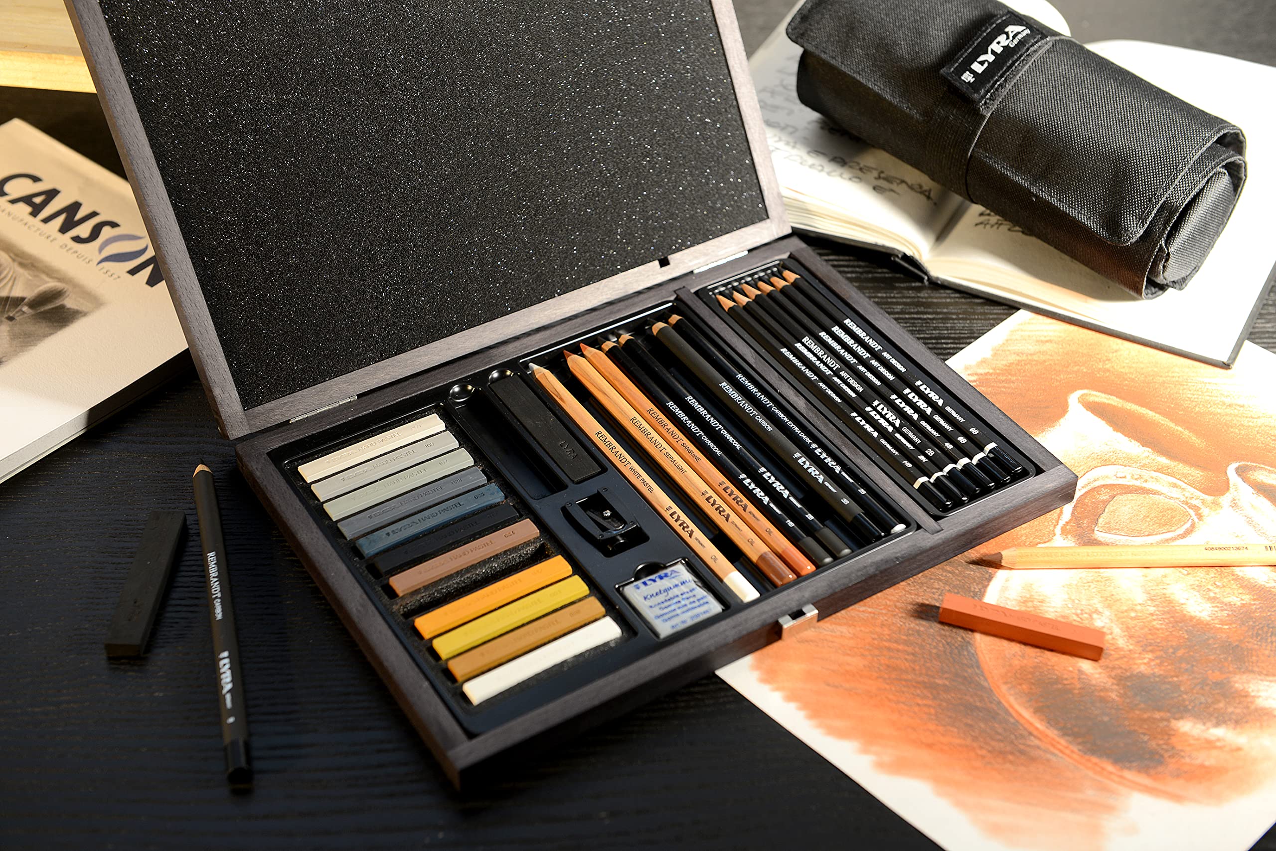lyra-rembrandt-set-disegno-31-pezzi-in-scatola-di-legno image 7
