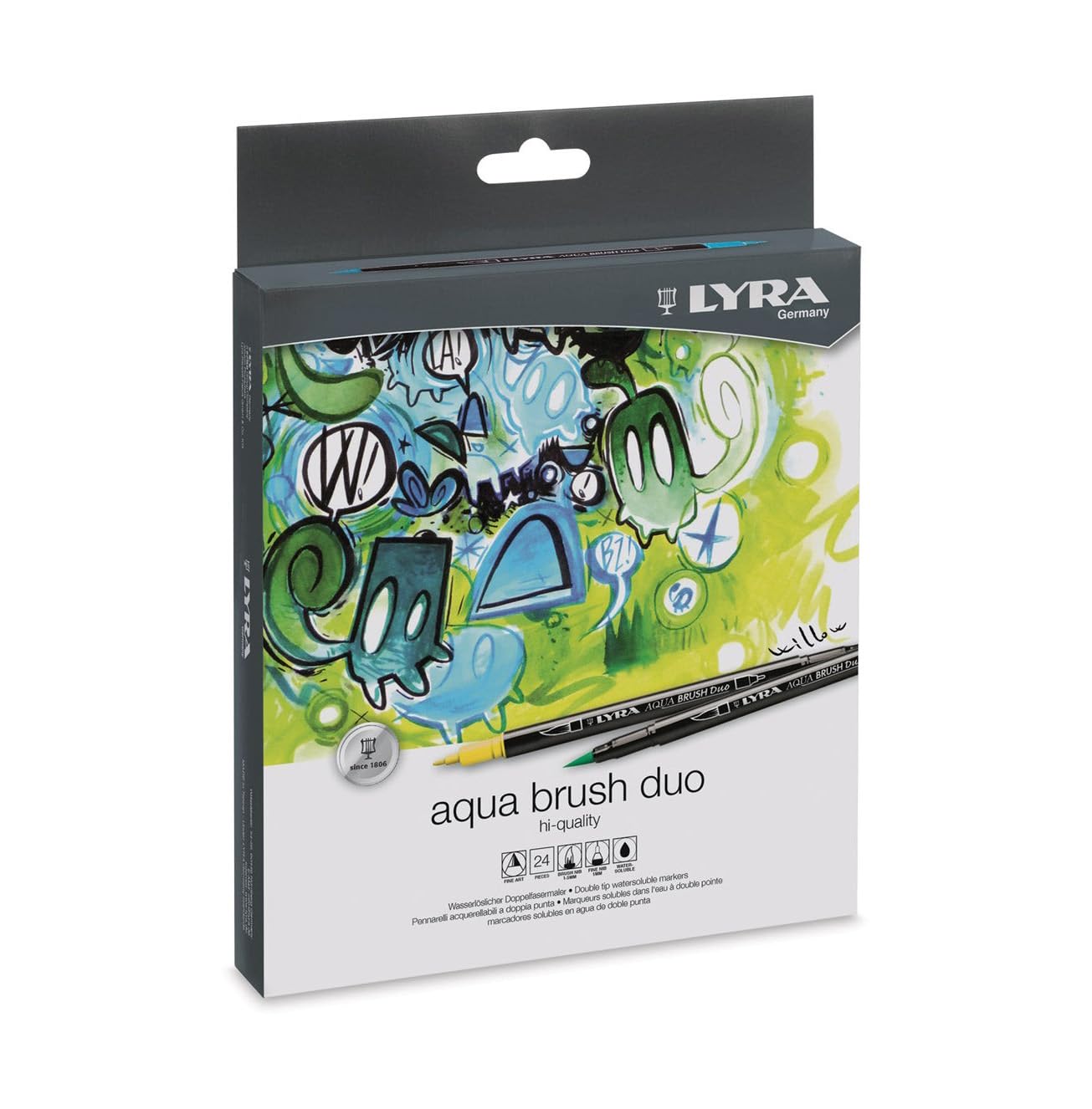 lyra-aqua-brush-duo-set-12-pennarelli-doppia-punta-punta-pennello-e-fine-colori- image 5
