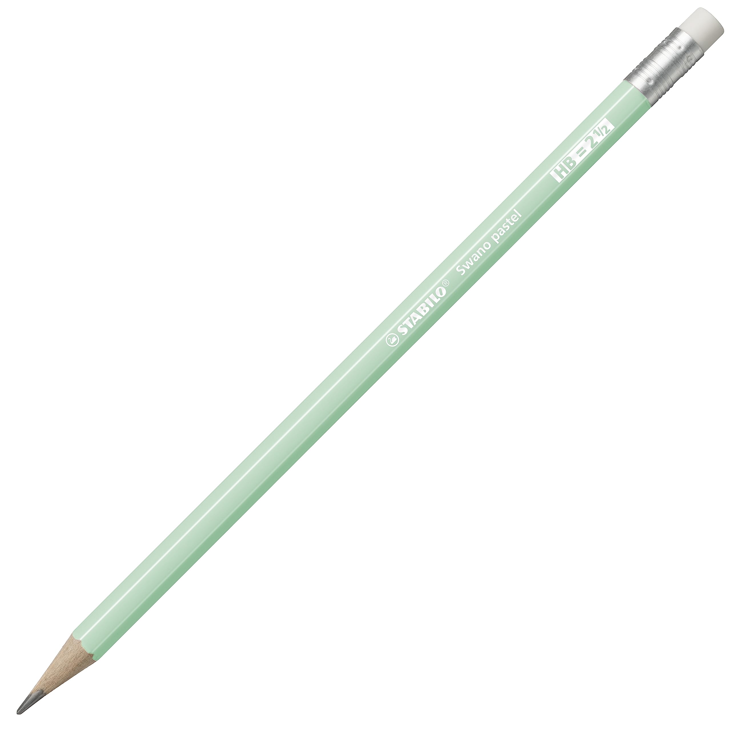 stabilo-swano-pastel-matita-con-gommino-hb-2-5-mm-6-colori-pastello image 3