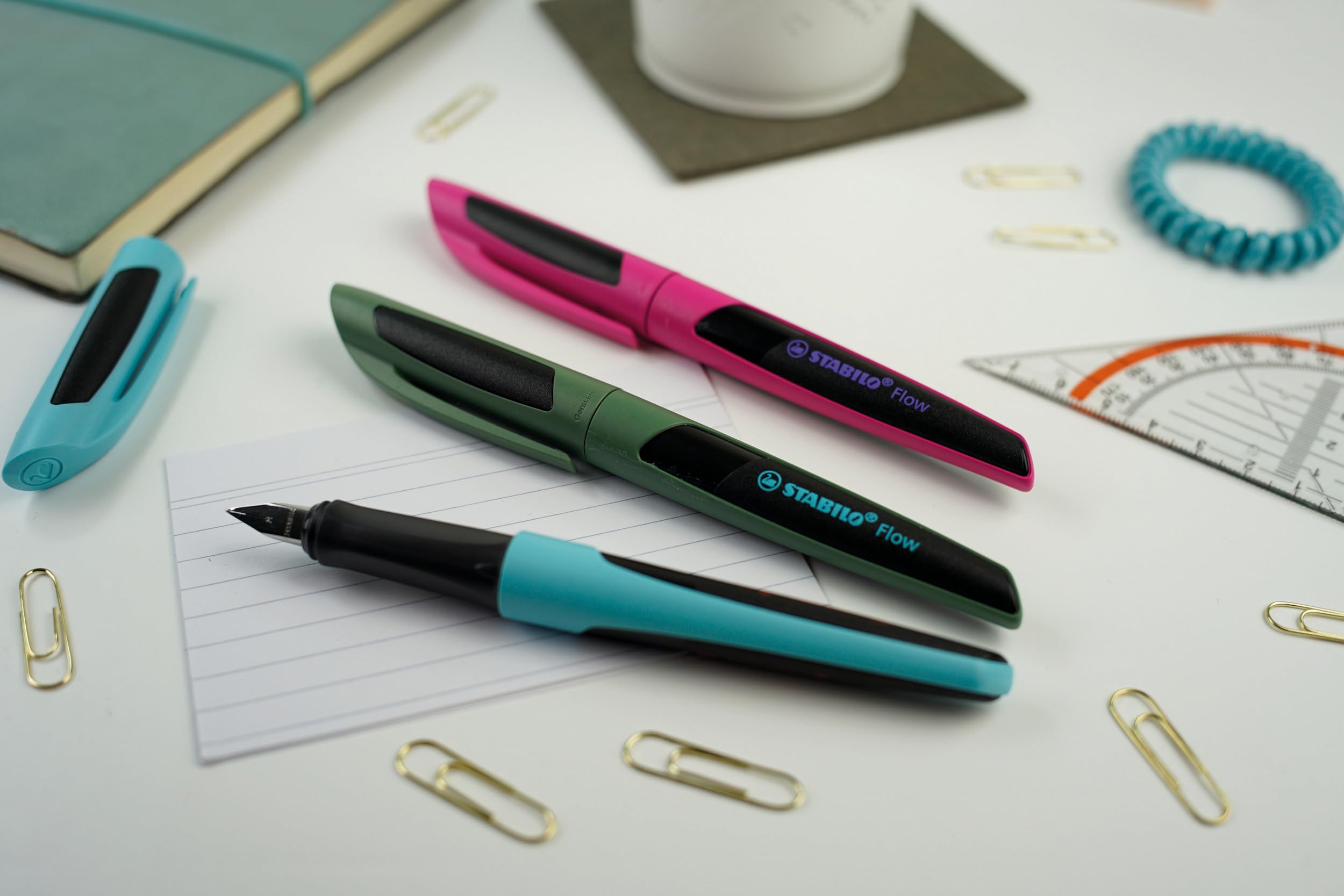 stabilo-flow-sporty-penna-stilografica-punta-media-0-5-mm image 5