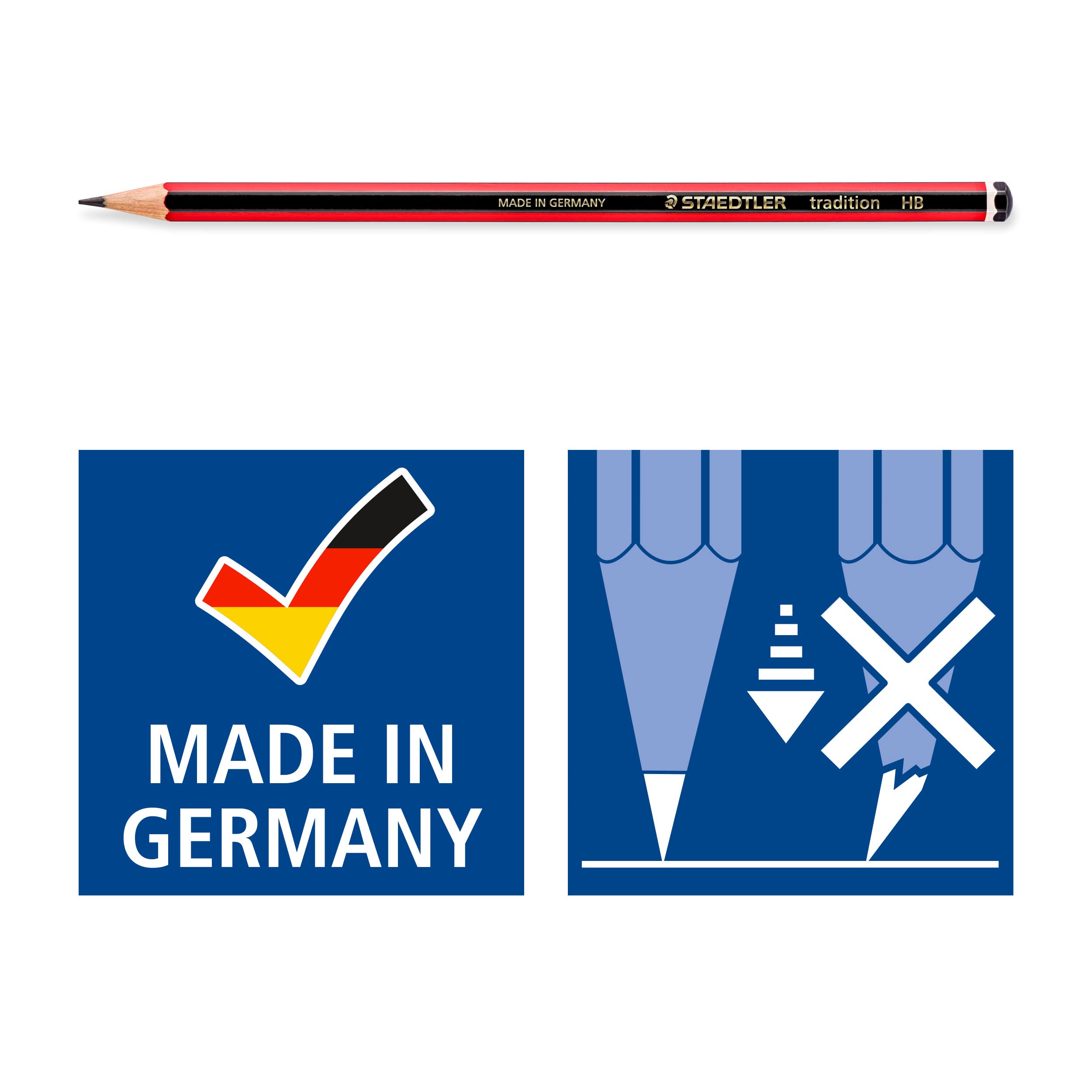 staedtler-tradition-110-matita-da-disegno-2h-12-pezzi image 7
