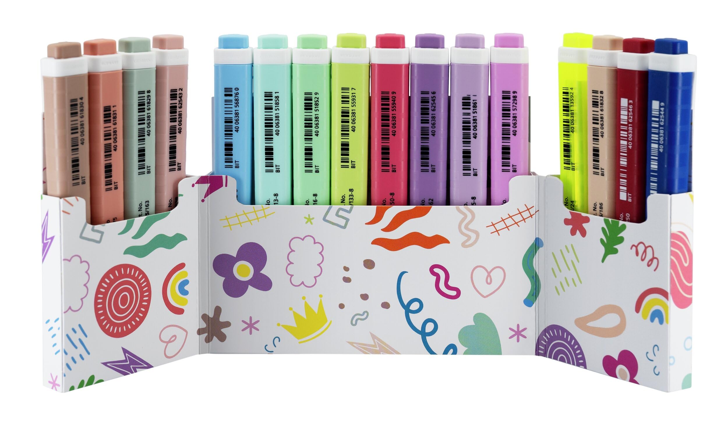 stabilo-swing-cool-evidenziatore-desk-set-16-pezzi-neon-pastel-nature image 2