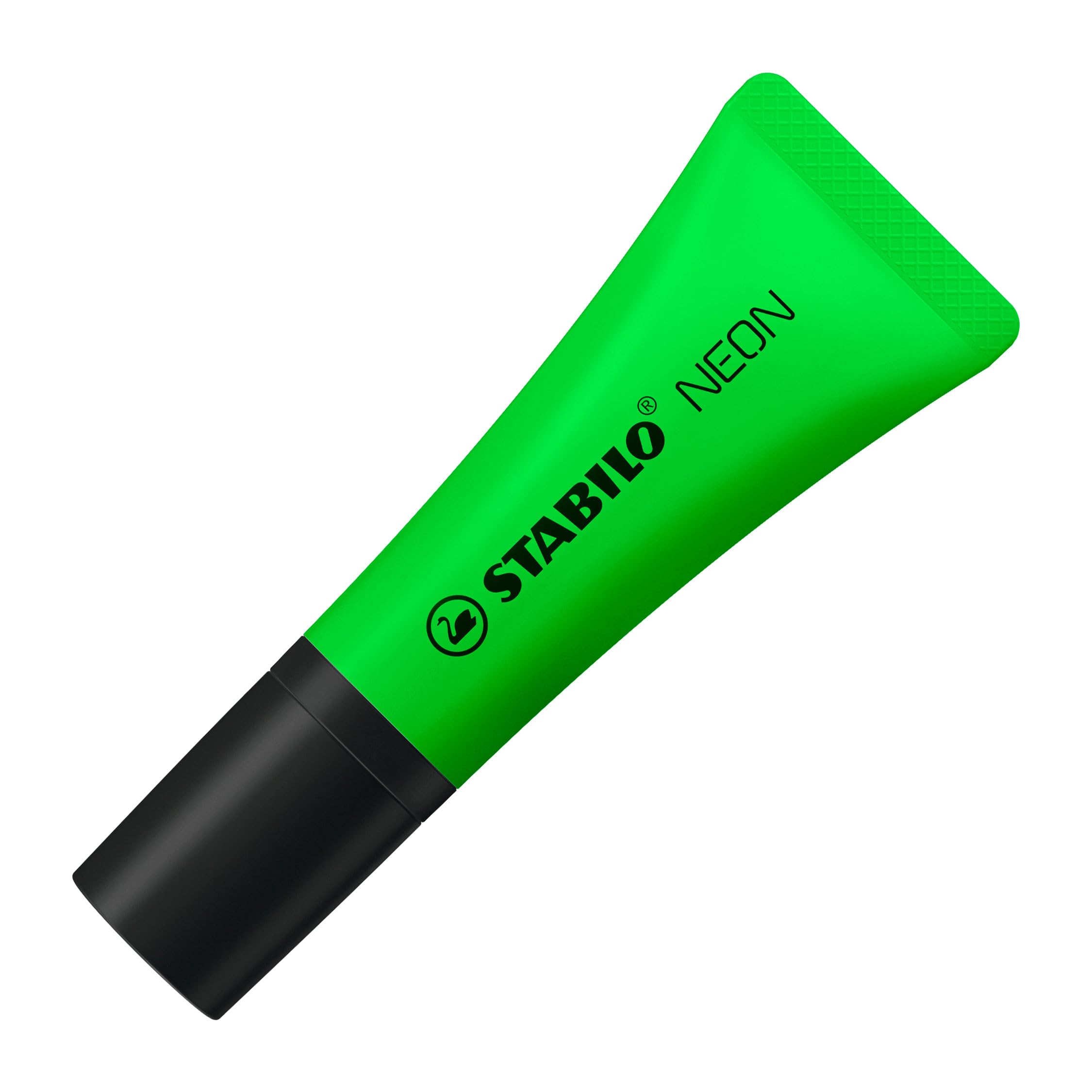 stabilo-neon-evidenziatore-punta-2-5-mm-colori-fluorescenti image 2