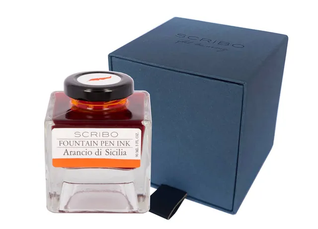 scribo-arancio-di-sicilia-inchiostro-stilografica-90ml image 1