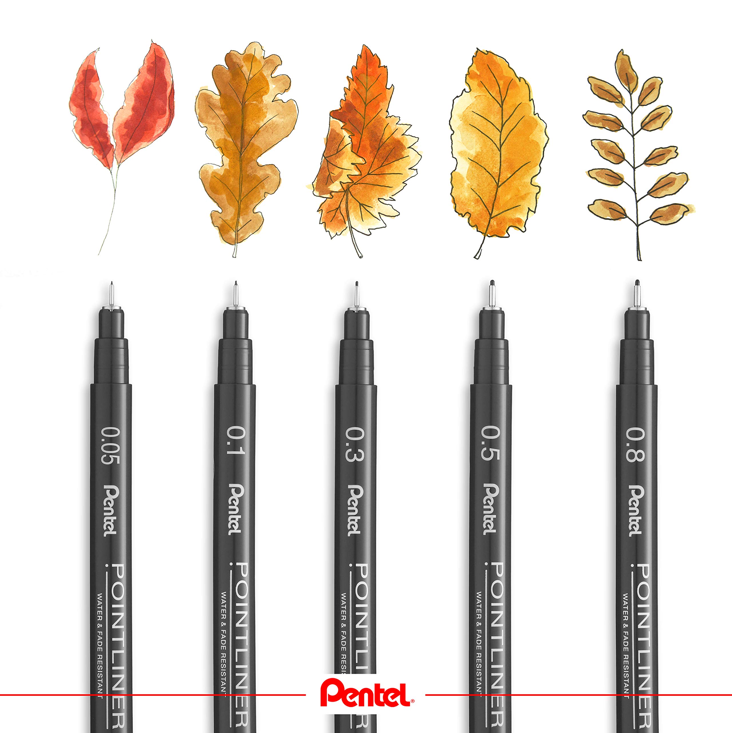 pentel-s20p-pointliner-nero-punta-0-03-mm-set-12-pezzi image 5