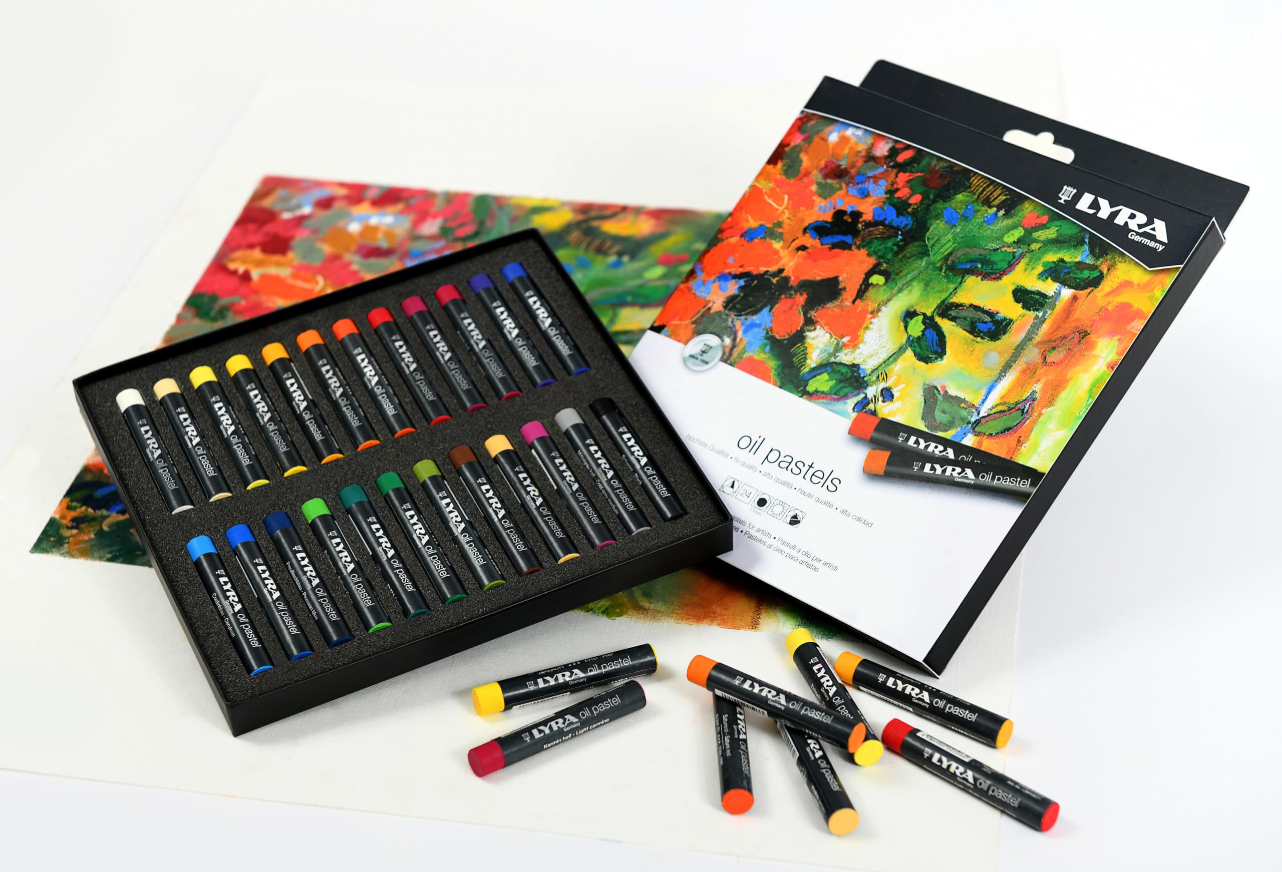 lyra-pastelli-a-olio-rotondi-11-mm-24-colori-assortiti-per-artisti image 3