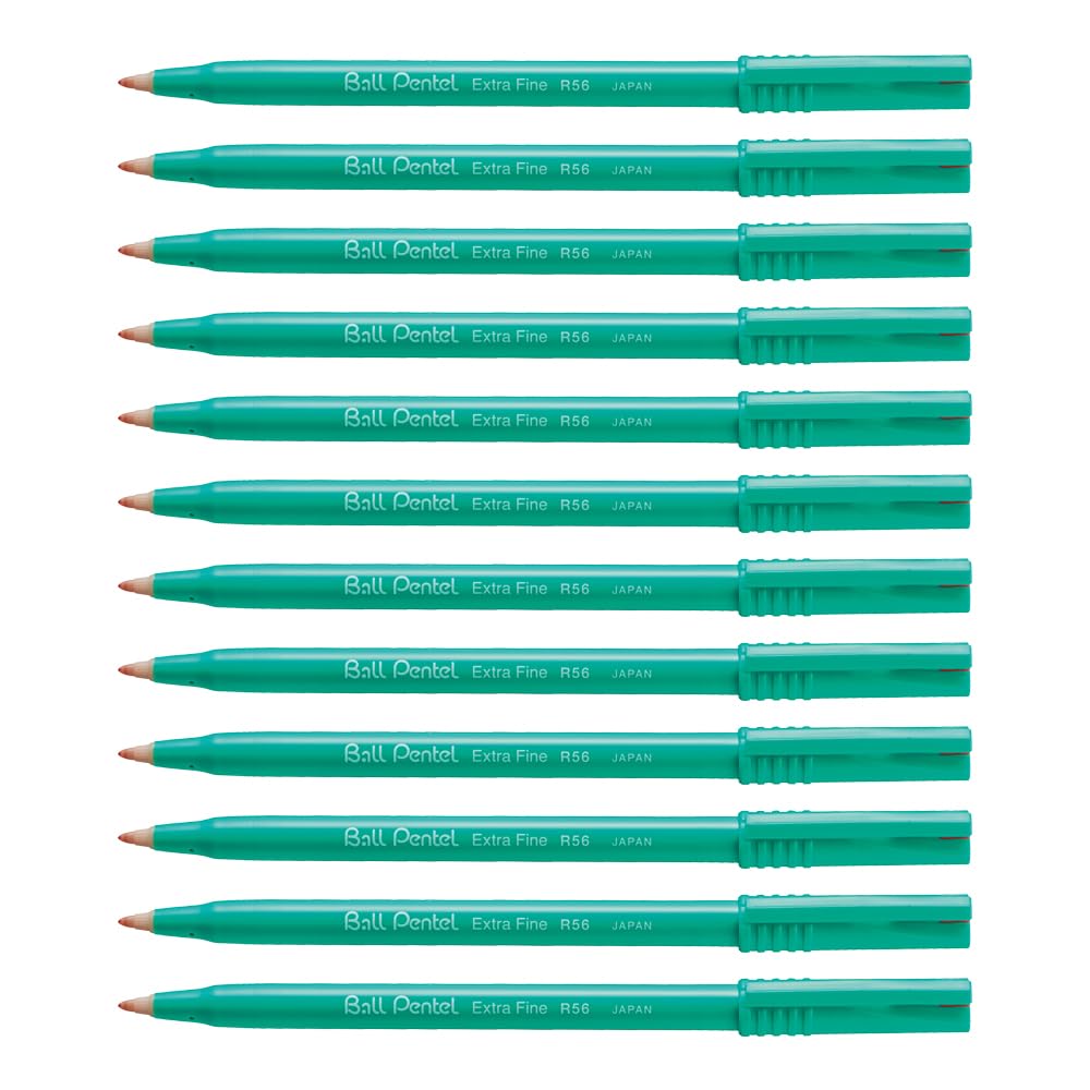 pentel-r56-rolling-writer-roller-punta-resina-blu-confezione-12-pezzi image 8