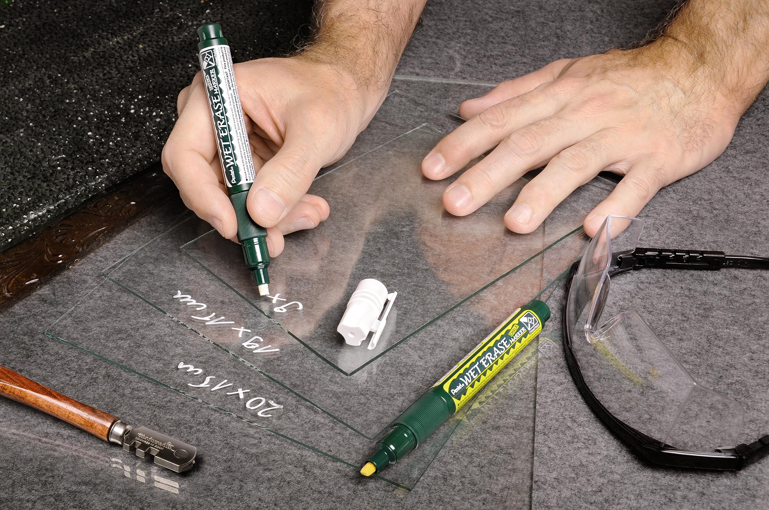 pentel-smw26-wet-erase-marcatore-a-gesso-liquido-blu-4-6-mm-1-pz image 5