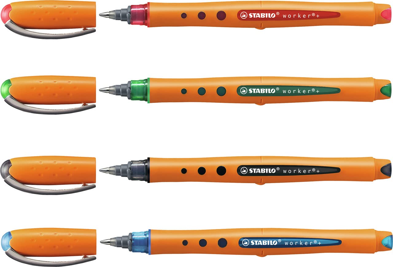 stabilo-worker-medium-penna-roller-0-5-mm-3 image 2