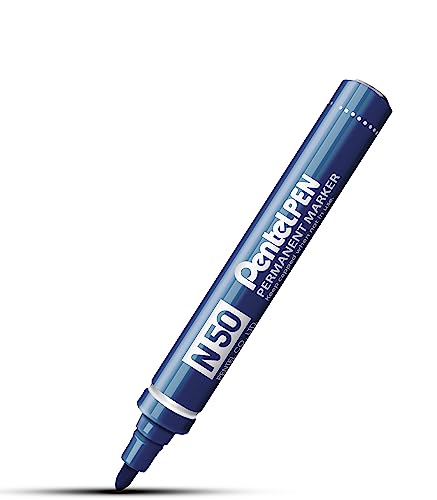 pentel-n50-marcatore-permanente-punta-conica-blu-3-pezzi image 7