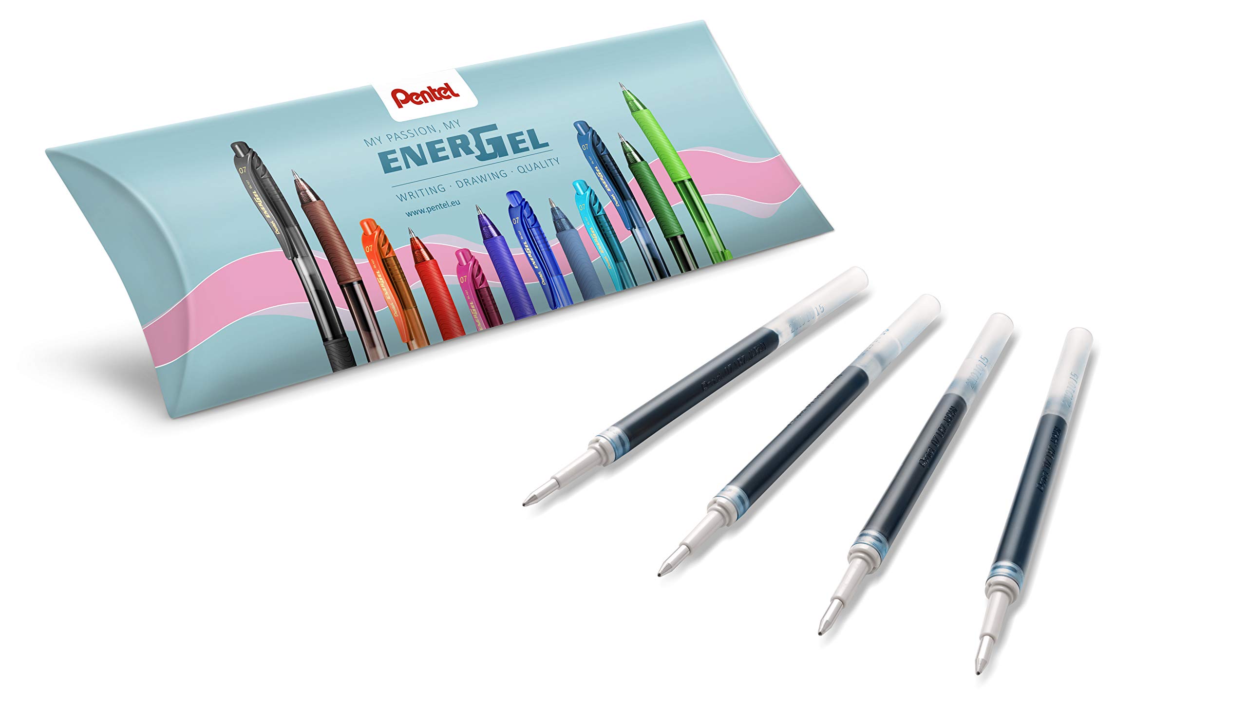 pentel-energel-lr7-refill-0-7-mm-verde-chiaro-12-pezzi image 4