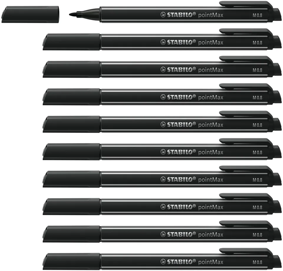 stabilo-pointmax-fineliner-premium-punta-0-8-mm-in-nylon image 1