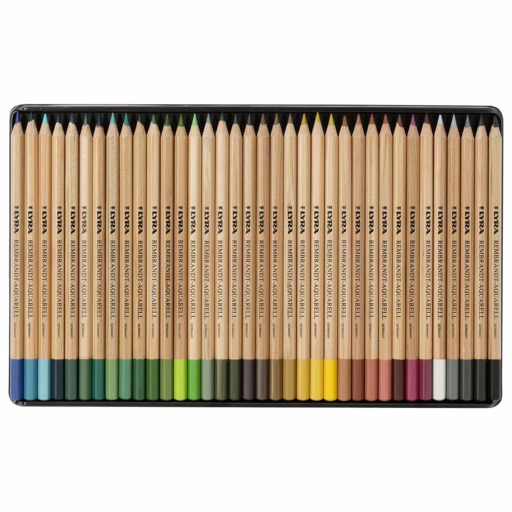 lyra-rembrandt-aquarell-scatola-metallo-72-matite-acquerellabili image 4
