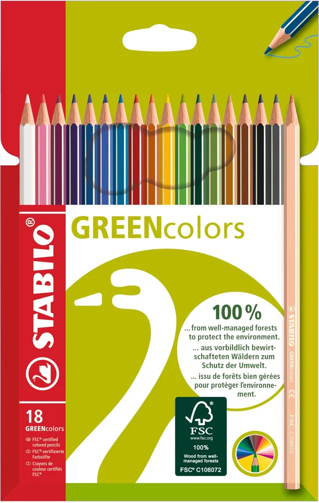 stabilo-greencolors-matita-colorata-ecosostenibile image 1