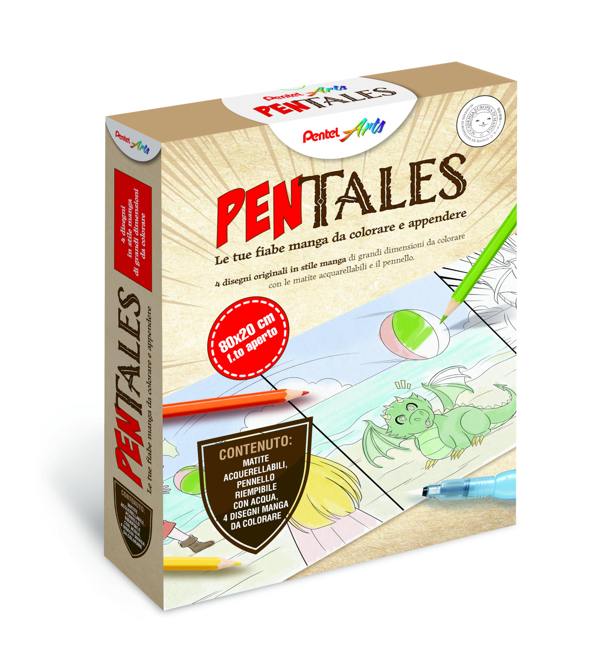 pentel-cb9-matite-colorate-acquerellabili-12-pezzi-2-9-mm image 7