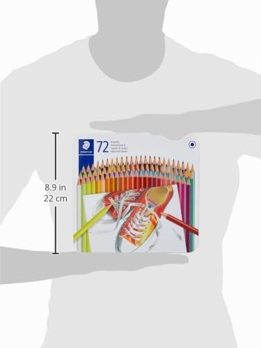 staedtler-175-m72-matite-colorate-esagonali-scatola-metallo-72-pezzi image 5