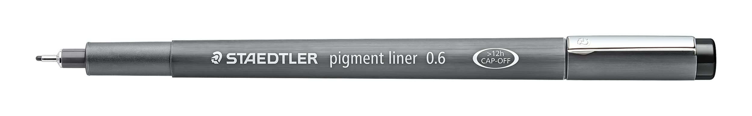 staedtler-pigment-liner-fineliner-nero-0-6-mm-astuccio-da-10 image 2