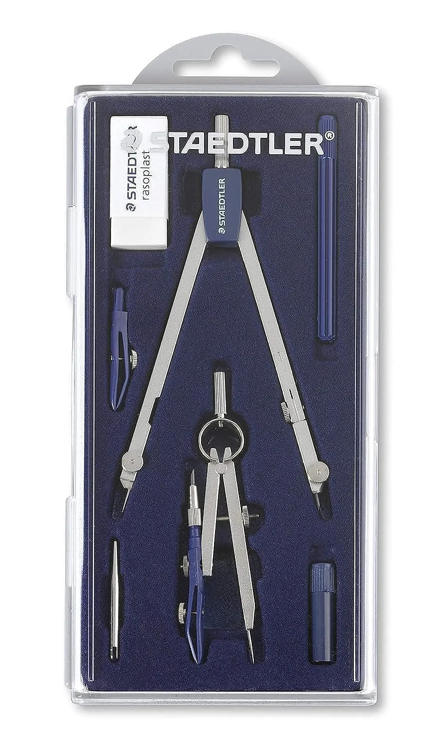 staedtler-559-c07-mars-comfort-set-compasso-ottone-con-accessori-e-custodia image 1